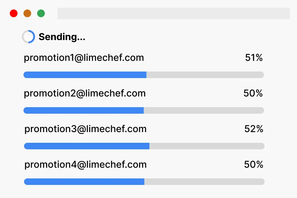 Email deliverability and multi-sender dashboard